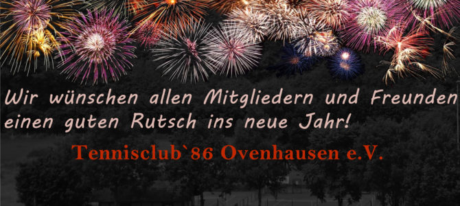 Wir wünschen allen einen Guten Rutsch ins neue Jahr