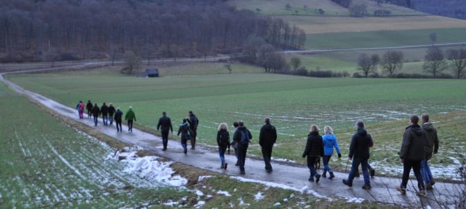 Winterwanderung – Sehr gute Beteiligung und super Wetter